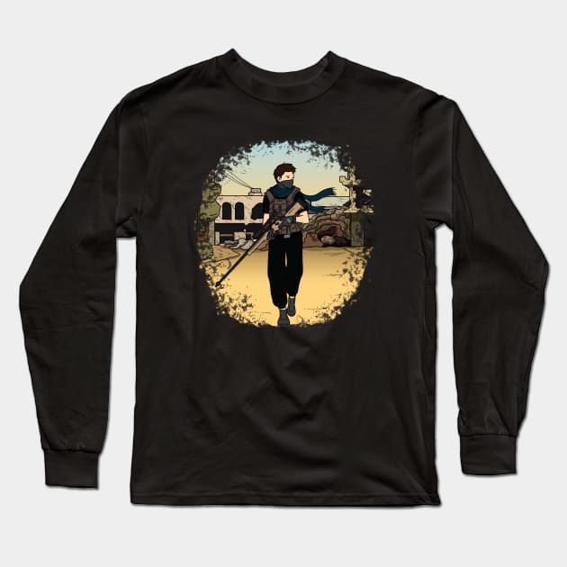 Assassin Long Sleeve T-Shirt by silentboy